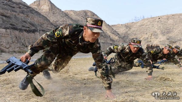 甘肃森警新兵战术训练塑血性