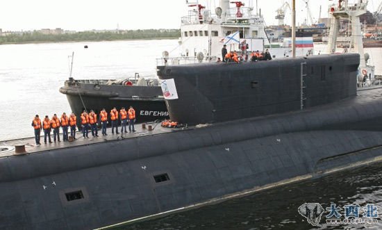 俄海军最新型“尤里·多尔戈鲁基”号弹道导弹核潜艇