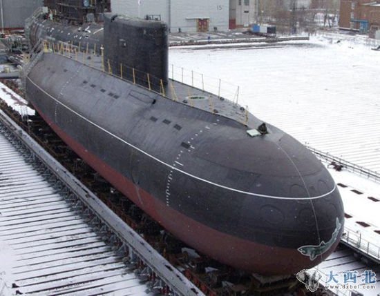 资料图：俄罗斯基洛级潜艇是目前世界上装备较多的一种常规潜艇