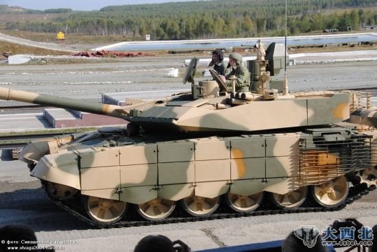 T-90MS改进型在下塔吉克防务展上