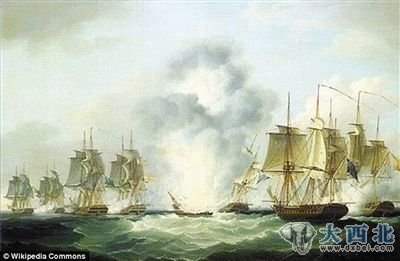 1804年，梅赛德斯号军舰驶离秘鲁横穿大西洋时被英国军舰击沉，当时船上载有200人。这次沉船给西班牙造成无法弥补的损失，也最终导致了英西开战。