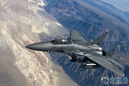 美国空军装备的F-15E战机
