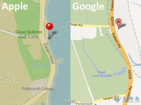 苹果iOS版iPhoto已不再使用谷歌地图服务