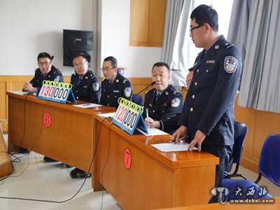 皋兰警方举办社区民警业务技能大比武活动